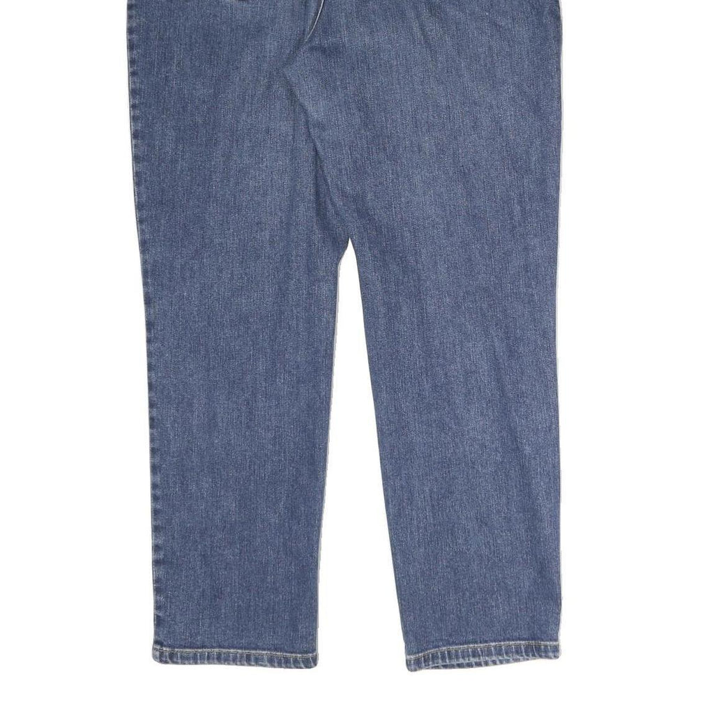 LEE Mens Jeans Blue Regular Straight Denim Medium W30 L28 Classic Comfort Zip