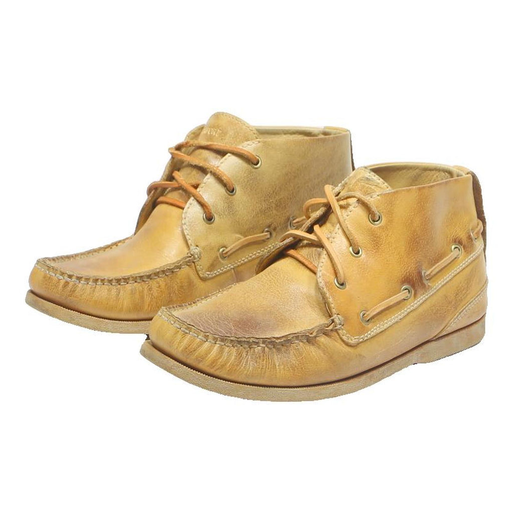 ROCKPORT Mens Leather Beige Ankle Boots UK 6.5 Casual Comfortable Durable