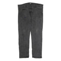 CARHARTT Mens Jeans Black Slim Skinny Denim W39 L32 Zip Button Pockets