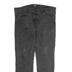 CARHARTT Mens Jeans Black Slim Skinny Denim W39 L32 Zip Button Pockets