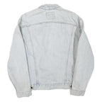 LEVI'S Mens Blue Denim Button Jacket XL Cotton Blend Classic Casual