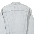 LEVI'S Mens Blue Denim Button Jacket XL Cotton Blend Classic Casual