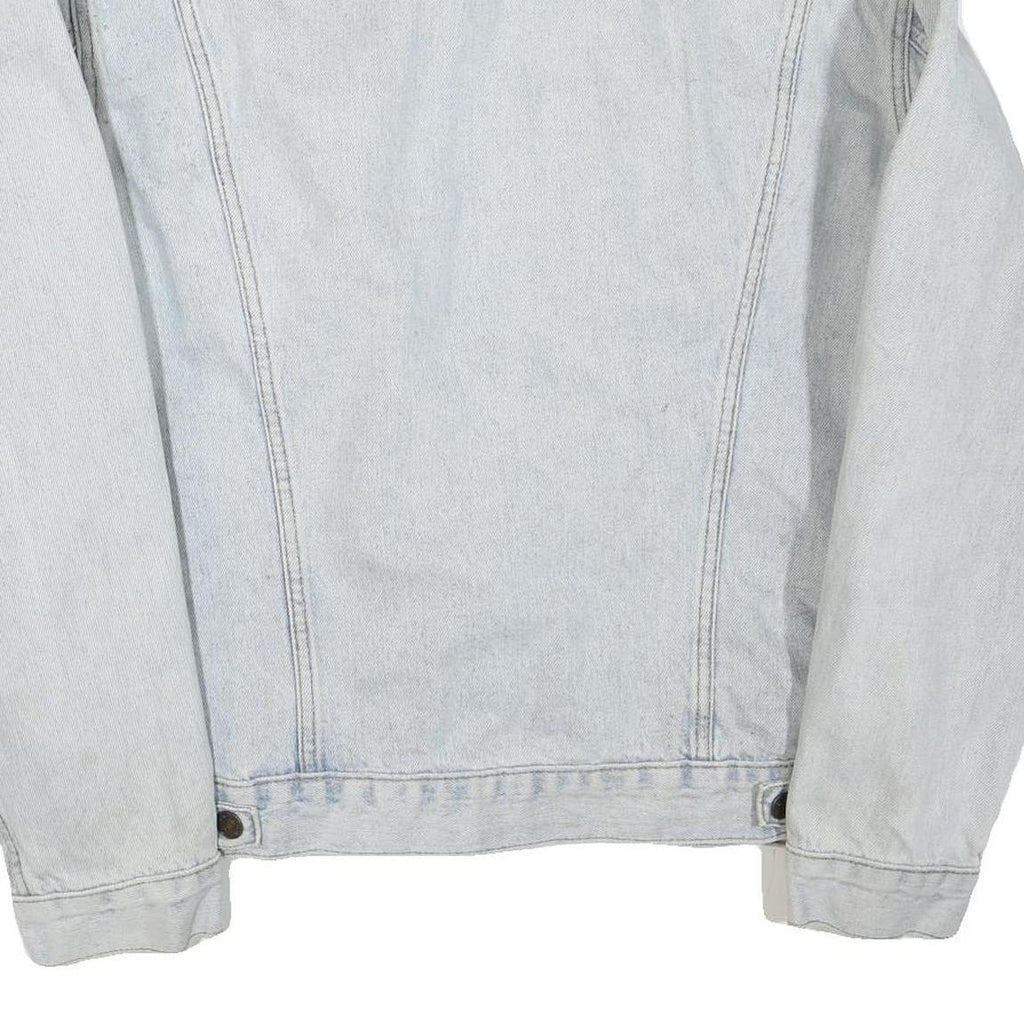 LEVI'S Mens Blue Denim Button Jacket XL Cotton Blend Classic Casual
