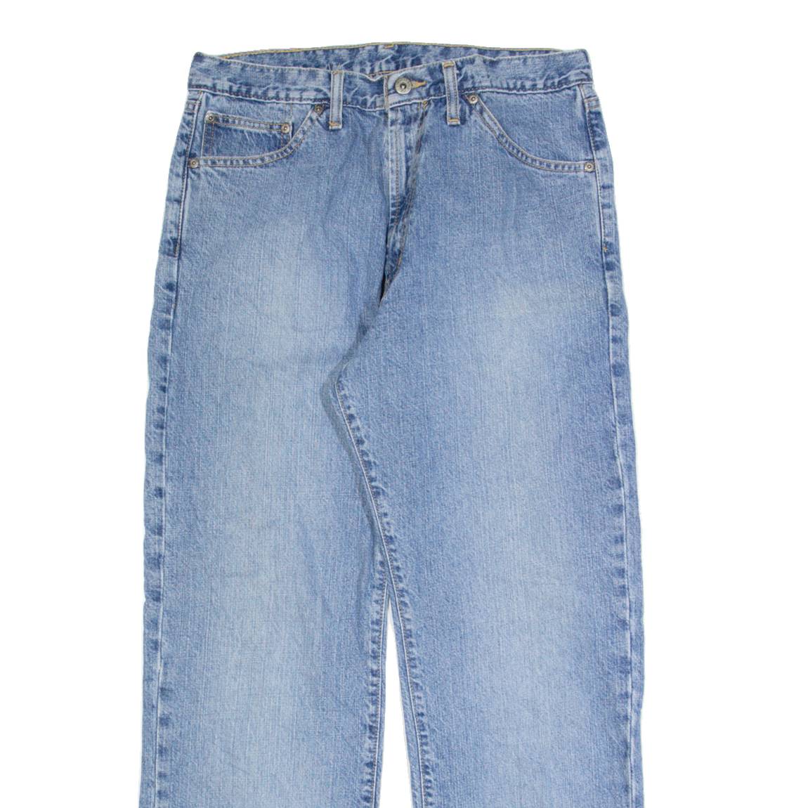 RALPH LAUREN POLO JEANS COMPANY Mens Jeans Blue Straight Stone Wash W33 L30