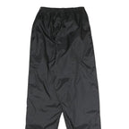 JEANTEX Womens Joggers Black XS W22 L28 Relaxed Tapered Polyester Blend