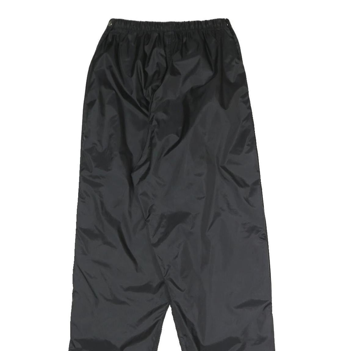 JEANTEX Womens Joggers Black XS W22 L28 Relaxed Tapered Polyester Blend