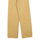 LEVI'S Womens Cotton Regular Fit Straight Beige Jeans W28 L27 Classic Button Fly