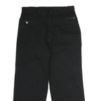 ROZI TANTE SPORT Womens Jeans Black Regular Straight Denim W34 L29 Zip Cotton