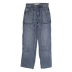 DICKIES Mens Jeans Blue Regular Straight Denim Medium W29 L29 Workwear Button