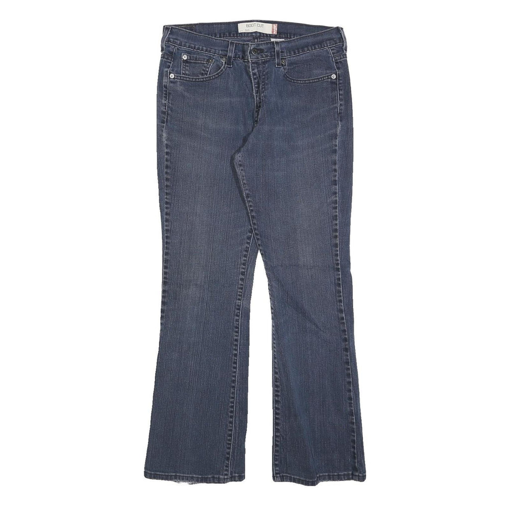 LEVI'S 515 Womens Jeans Blue Regular Bootcut Denim Medium W32 L32 Classic Cotton