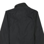 PIERRE CARDIN Mens Black Jacket L Polyester Blend Zip Plain Classic Outerwear