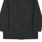 PIERRE CARDIN Mens Black Jacket L Polyester Blend Zip Plain Classic Outerwear