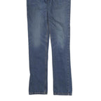 LEVI'S 511 Mens Blue Regular Slim Denim Medium W30 L34 Straight Zip Jeans