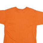 Mens Orange Virginia Tech Graphic T-Shirt M Short Sleeve Crew Neck Casual