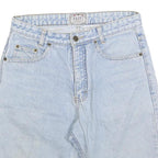 GARRY Womens Shorts Blue Denim Casual S W28 Classic Summer Fashion
