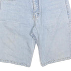 GARRY Womens Shorts Blue Denim Casual S W28 Classic Summer Fashion