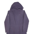 THE NORTH FACE Womens Purple Outdoor Jacket M Polyester Zip Hooded Casual