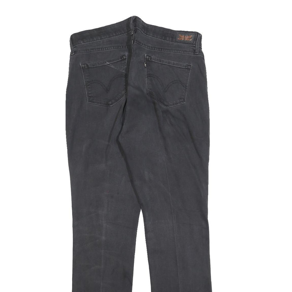 LEVI'S 525 Womens Jeans Black Regular Straight Denim Medium W31 L32 Classic Fit