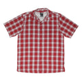 THE NORTH FACE Mens Red & White Check Shirt M Lightweight Breathable Outdoor