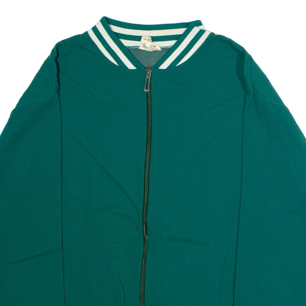 NYLTEL Mens Track Jacket Green 80s M