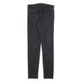 LEVI'S 512 LO-BALL Mens Jeans Black Slim Skinny Denim Medium W30 L32 Stylish Zip