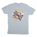 NEXT LEVEL Elliot Cox Mens T-Shirt Grey USA L