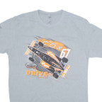 NEXT LEVEL Elliot Cox Mens T-Shirt Grey USA L