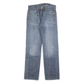 LEVI'S 501 Mens Jeans Blue Regular Straight Denim Medium W32 L32 Classic Cotton