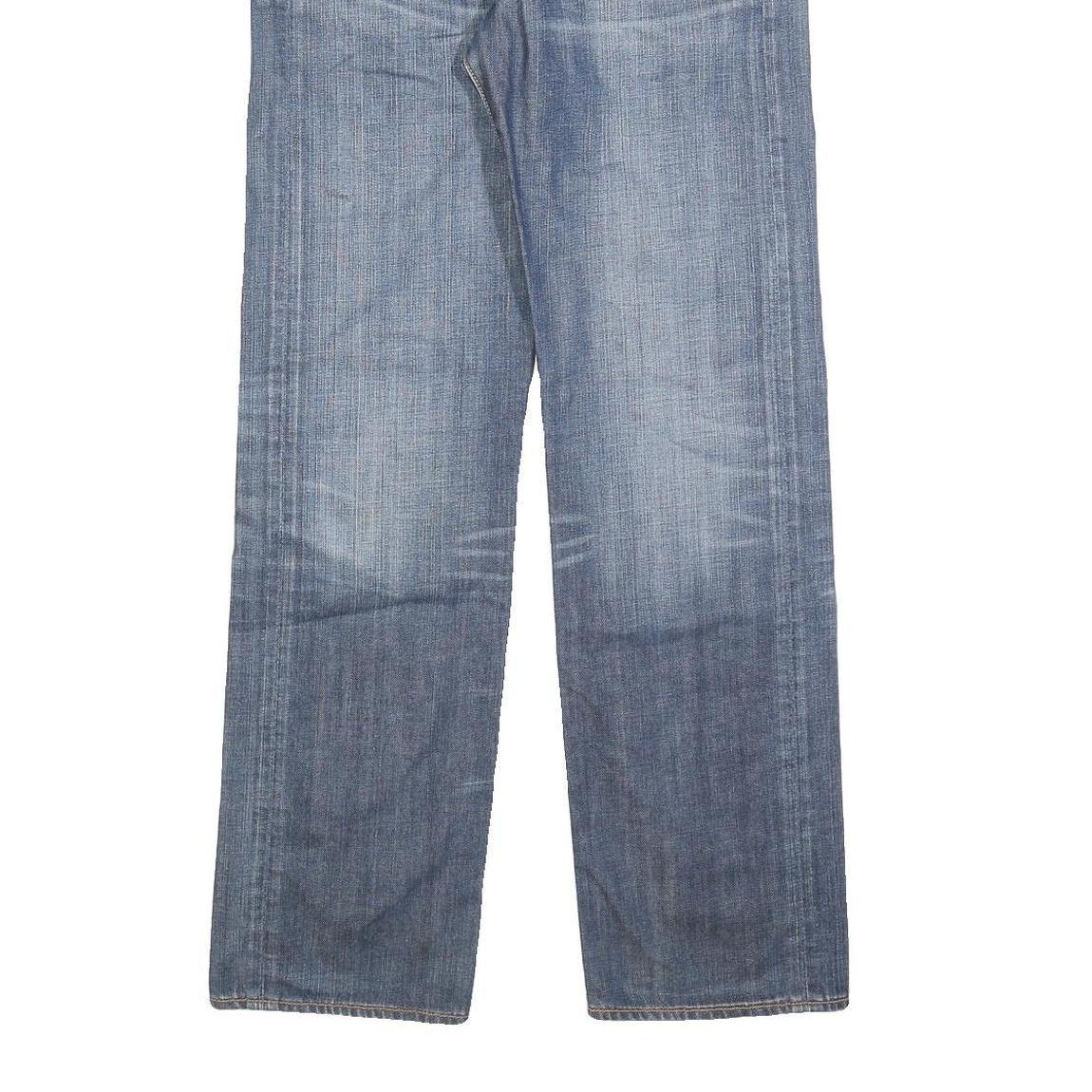 LEVI'S 501 Mens Jeans Blue Regular Straight Denim Medium W32 L32 Classic Cotton