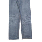 LEVI'S 501 Mens Jeans Blue Regular Straight Denim Medium W32 L32 Classic Cotton