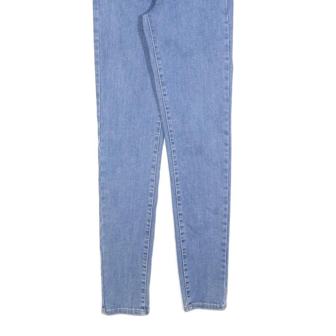 LEVI'S Womens Jeans Blue Slim Skinny Denim Light W27 L30 Zip Cotton Blend