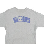 NIKE Mens Grey Warriors Graphic T-Shirt S Short Sleeve Crew Neck Sportswear