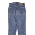 LEE Womens Blue Regular Fit Straight Denim Jeans W28 L29 Classic Cotton Blend