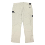 DICKIES Mens Polyester Blend Beige Regular Cargo Trousers W38 L30 Workwear