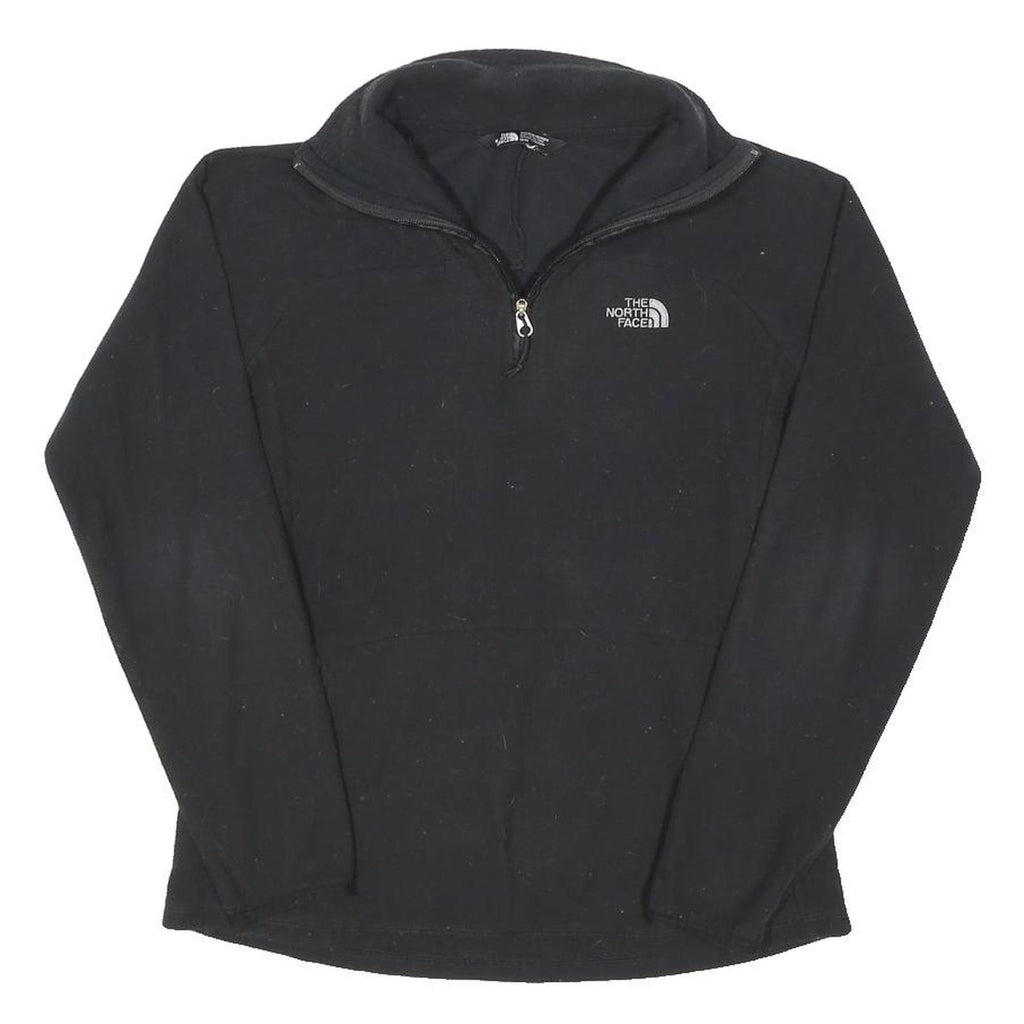 THE NORTH FACE Womens Black Plain Pullover Crew Neck Basic Knit Jumper M Outdoor