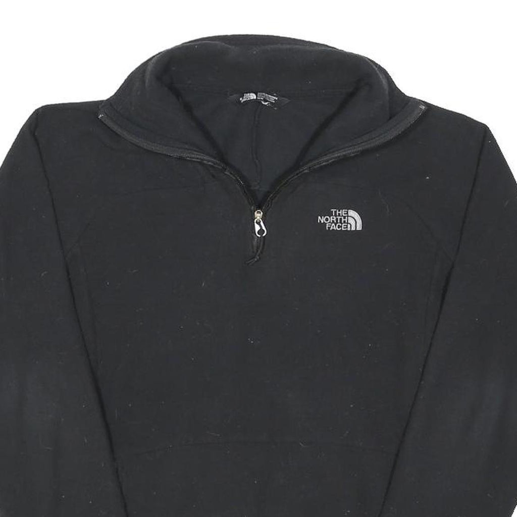 THE NORTH FACE Womens Black Plain Pullover Crew Neck Basic Knit Jumper M Outdoor