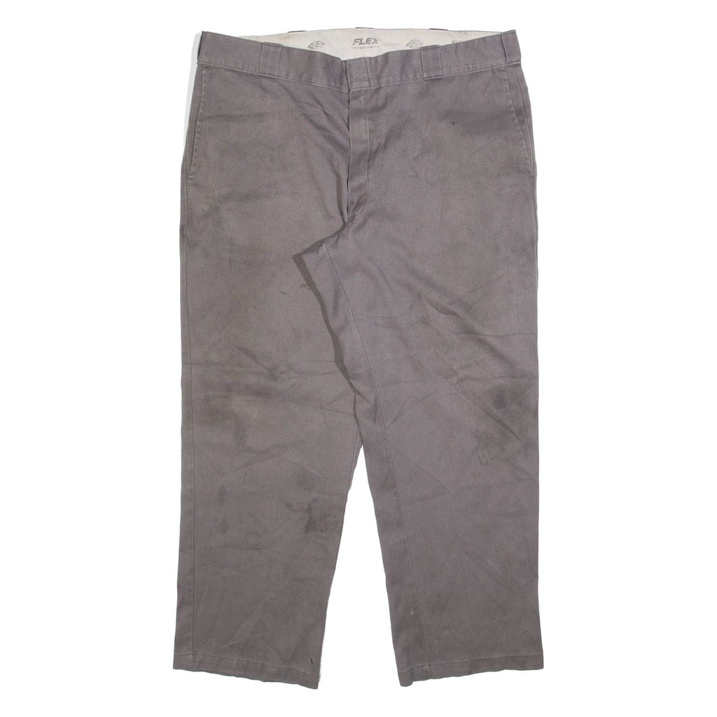 DICKIES 874 Workwear Mens Trousers Grey Regular Straight W40 L30