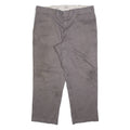 DICKIES 874 Workwear Mens Trousers Grey Regular Straight W40 L30