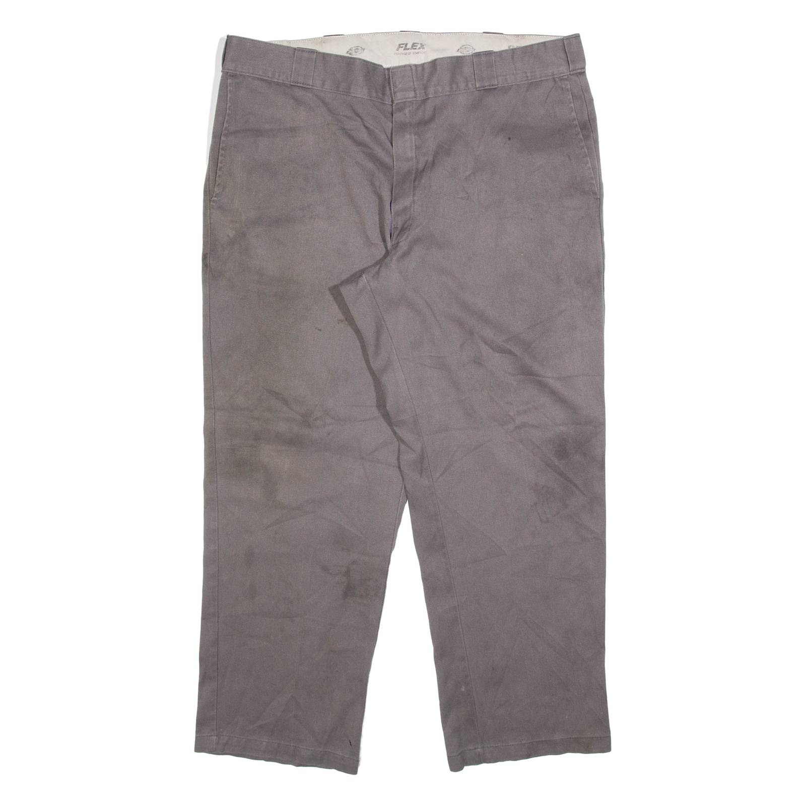 DICKIES 874 Workwear Mens Trousers Grey Regular Straight W40 L30
