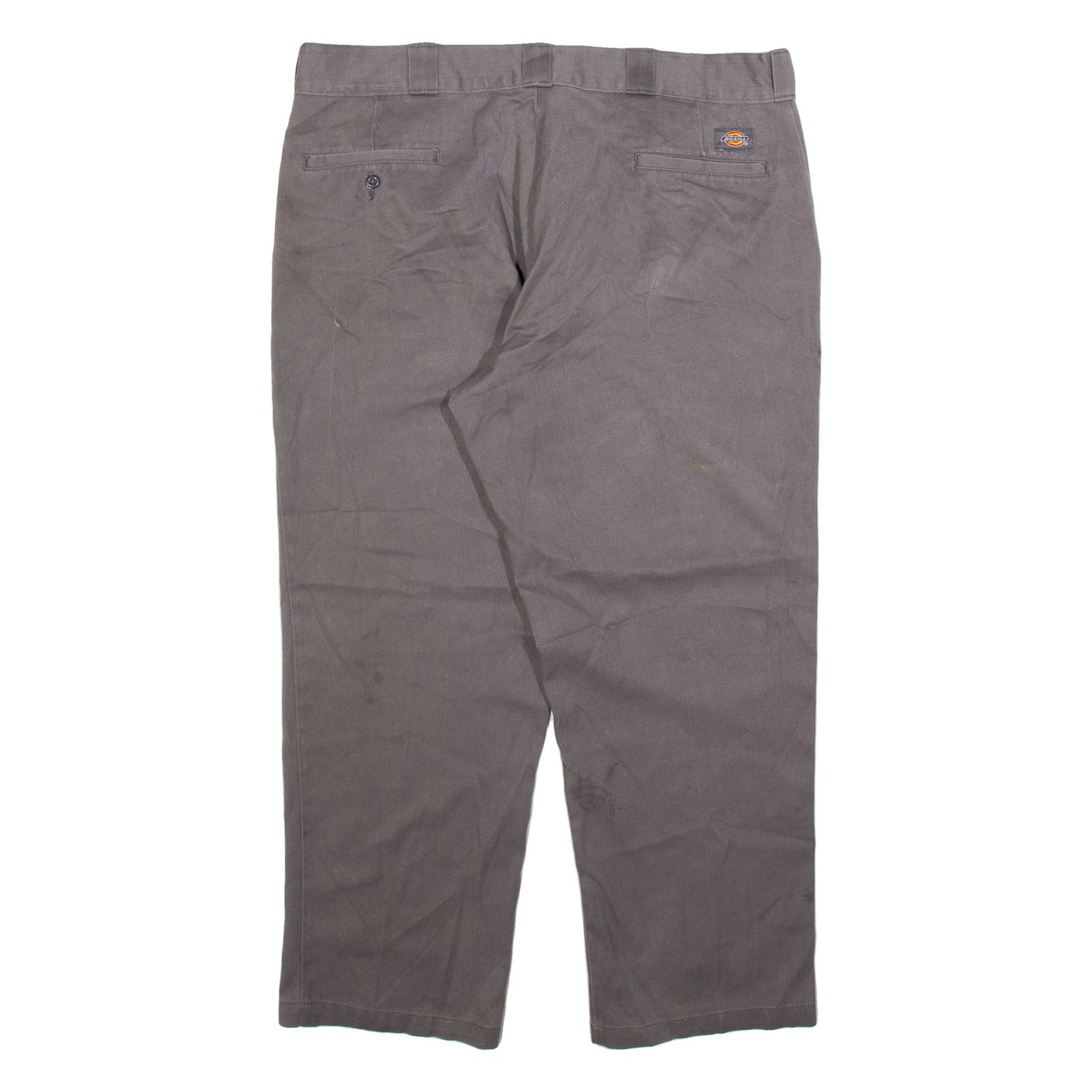 DICKIES 874 Workwear Mens Trousers Grey Regular Straight W40 L30