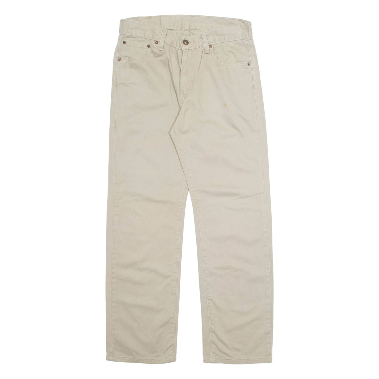 LEVI'S 581 Mens Trousers Beige Regular Straight W30 L30