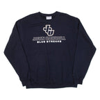 CHAMPION John Carroll Blue Streaks Mens Sweatshirt Blue USA L