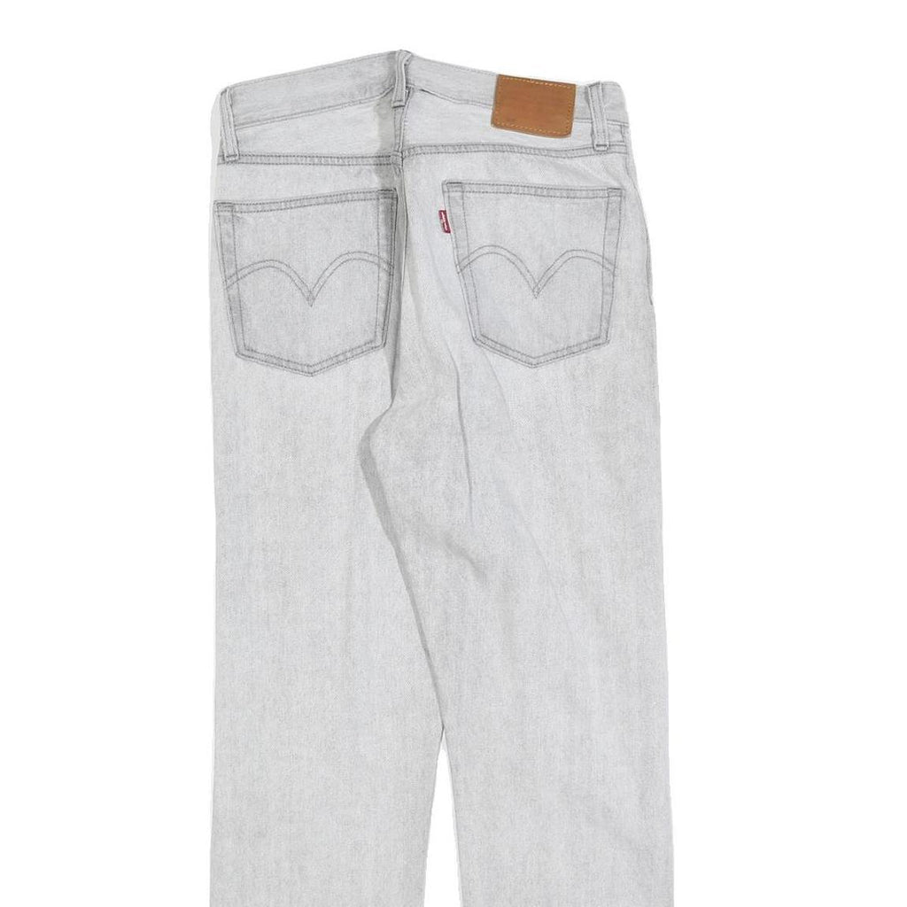 LEVI'S 501 BIG E Womens Jeans Light Blue Regular Straight Denim W26 L28 Classic