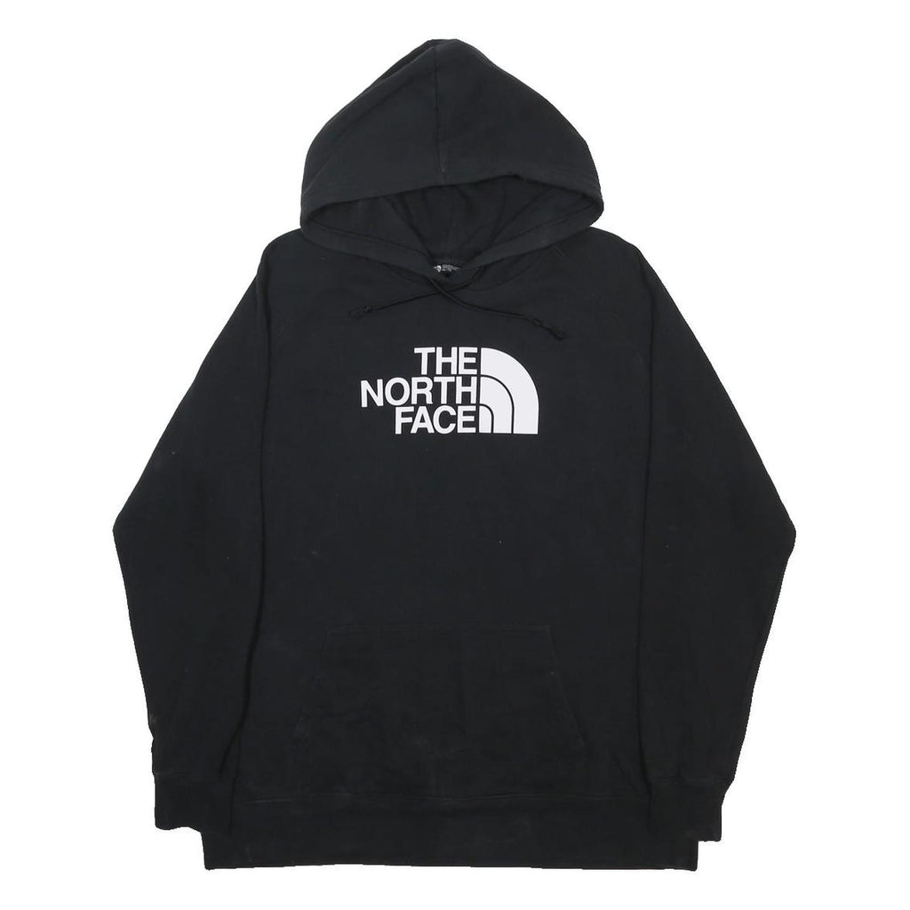 THE NORTH FACE Womens Black Hoodie XL Cotton Blend Casual Sweatshirt