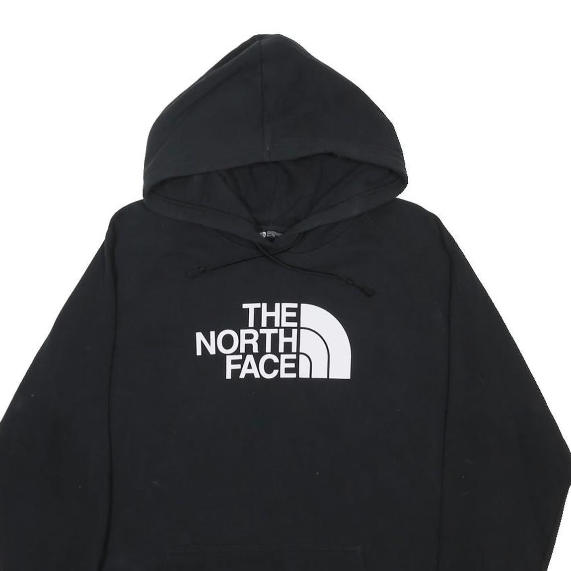 THE NORTH FACE Womens Black Hoodie XL Cotton Blend Casual Sweatshirt
