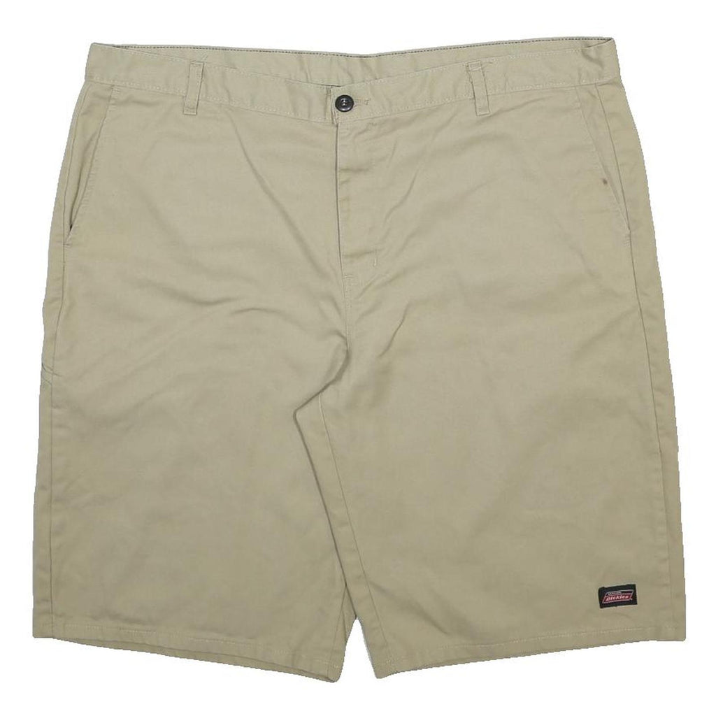 DICKIES Mens Shorts Beige Classic Cotton Blend 2XL W43 Casual Workwear