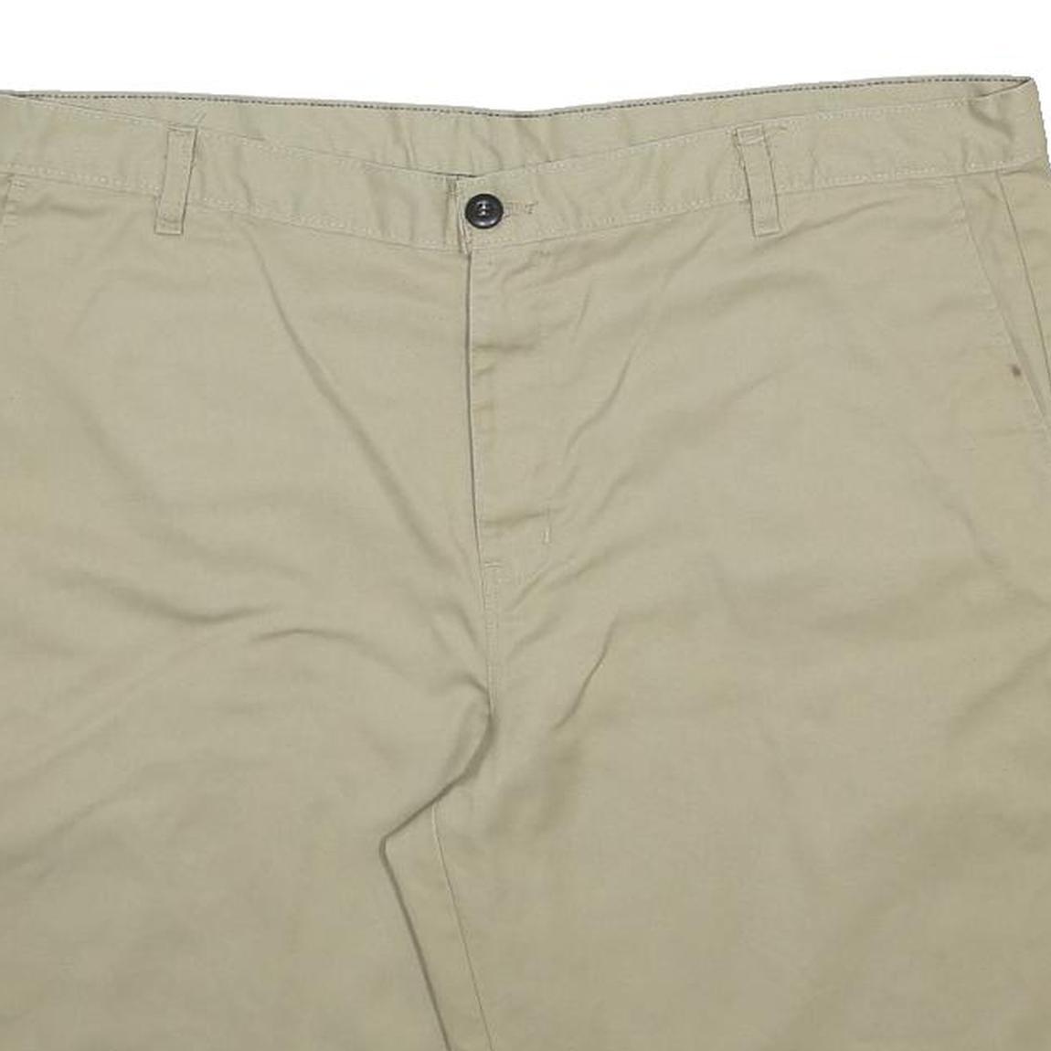 DICKIES Mens Shorts Beige Classic Cotton Blend 2XL W43 Casual Workwear