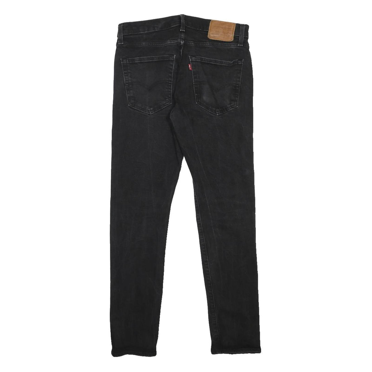 LEVI'S 512 BIG E Mens Jeans Black Slim Skinny Denim W32 L29 Vintage Cotton Blend