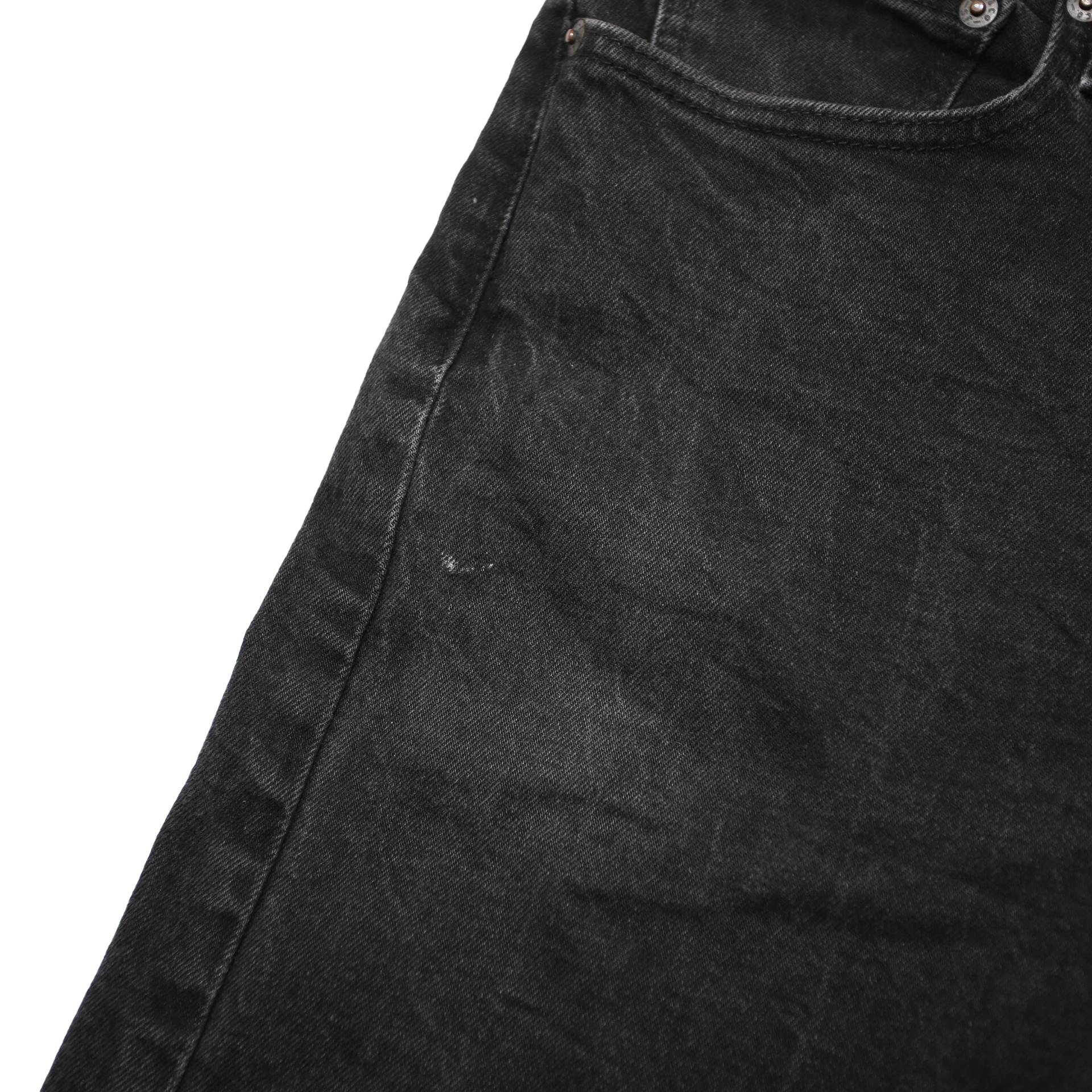 LEVI'S 512 BIG E Mens Jeans Black Slim Skinny Denim W32 L29 Vintage Cotton Blend
