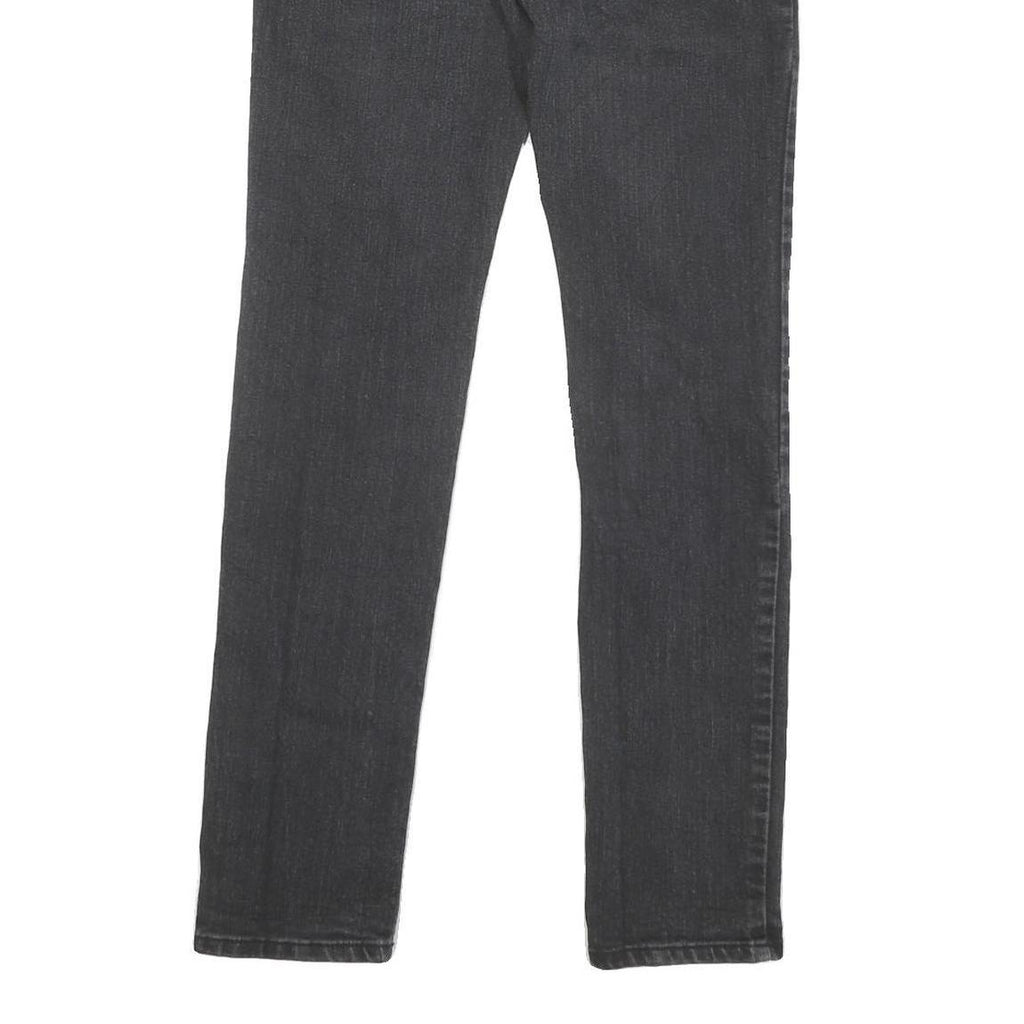 LEVI'S 510 Mens Jeans Black Slim Skinny Denim W30 L29 Classic Zip